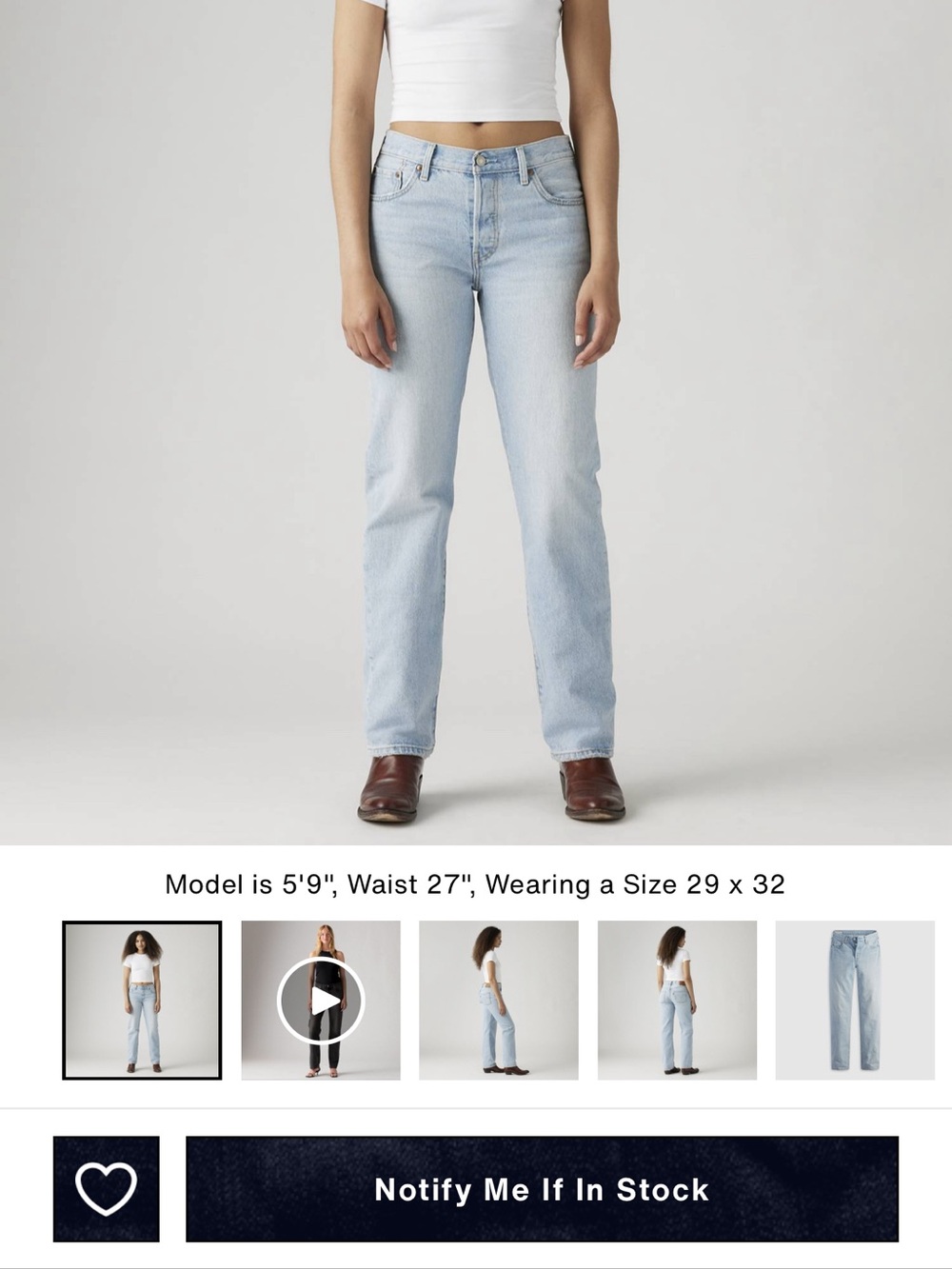 90’s 501s Levi’s Jeans